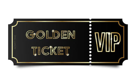 🎟️ Golden Ticket VIP – Double tes chances de gagner ta tenue de sport ! Go Fit Now Store